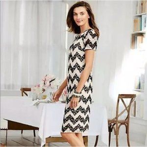 Talbots Crochet Lace Dress